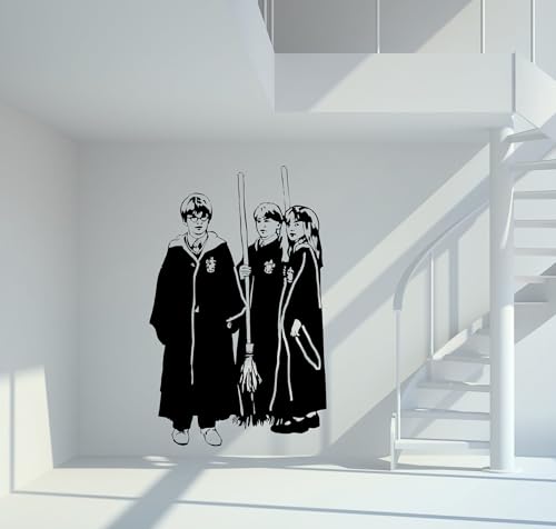 Wandtattoo Harry P. und seine Freunde Größe M - ca. 60cm x 38cm Wandtattoo Harry P. und seine Freunde Größe M - ca. 60cm x 38cm von mein-motiv.com