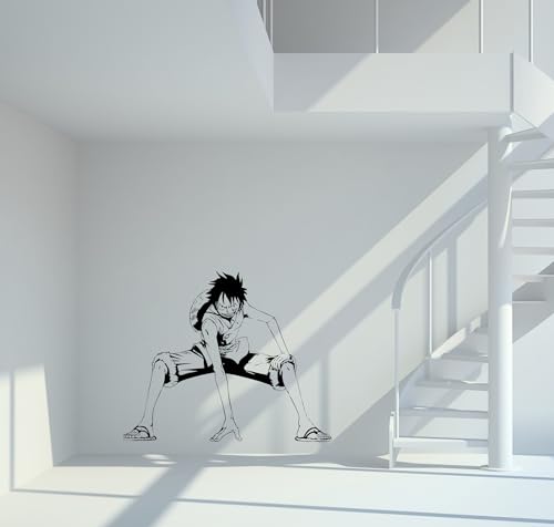 Wandtattoo One Piece Ruffy Größe M - ca. 60cm x 50cm Wandtattoo One Piece Ruffy Größe M - ca. 60cm x 50cm von mein-motiv.com