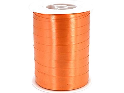 Geschenkband Aprikot 250m x 10mm Ringelband Kräuselband (aprikot) von meindekoartikel