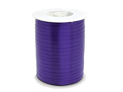 Geschenkband Ringelband 5mm 500mm Kräuselband Geschenk Geschenkverpackung Basteln, Schenken, Dekorieren (lila) von meindekoartikel