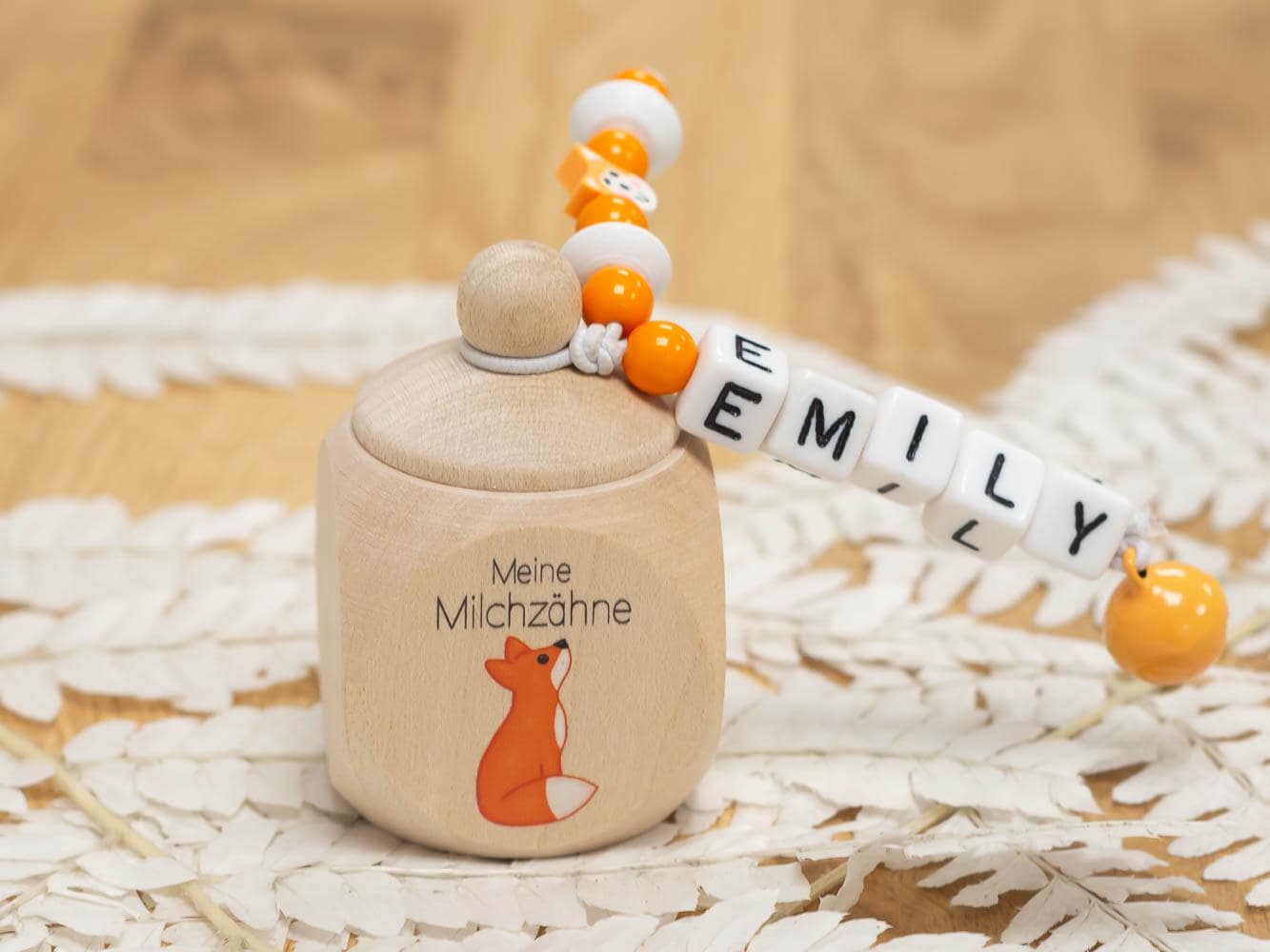 Zahndose Aus Holz Fuchs - Personalisiert Zur Aufbewahrung Der Milchzähne Zahndose Aus Holz Fuchs - Personalisiert Zur Aufbewahrung Der Milchzähne von meinkerzenshop
