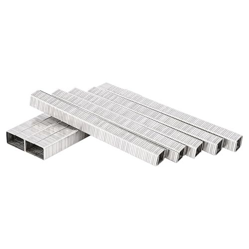 meite JT21 Heftklammern, 5/16 Zoll, verzinkt, feiner Draht für Heftpistole, 1,1 cm Krone, JT21 Heftklammer-Nachfüllpackung, ideal für Polster, Handwerk, Möbel (1.600 Stück) von meite