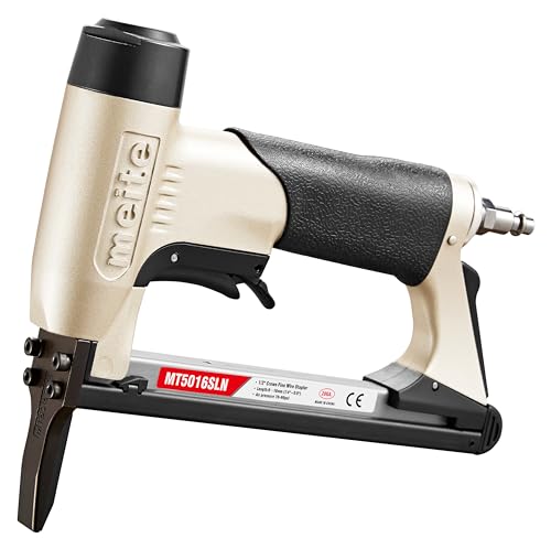 meite MT5016SLN Polsterheftgerät 20 Gauge 1/2 Zoll Krone 1/4 Zoll bis 5/8 Zoll Länge pneumatischer Langnasen-Heftgerät Feindraht-Heftgerät mit Sicherheit meite MT5016SLN Polsterheftgerät 20 Gauge 1/2 Zoll Krone 1/4 Zoll bis 5/8 Zoll Länge pneumatischer Langnasen-Heftgerät Feindraht-Heftgerät mit Sicherheit von meite