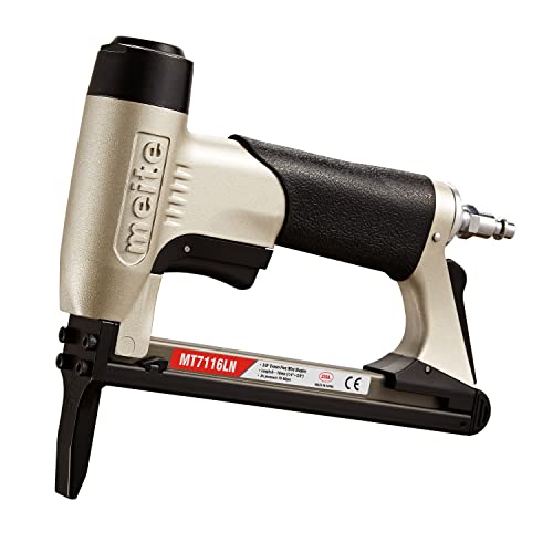 meite MT7116LN Druckluft-Polstertacker mit langem Auslauf – Typ 71, 22GA – Leichter Tacker für DIY, Dekoration, Möbelbau und Holzarbeiten meite MT7116LN Druckluft-Polstertacker mit langem Auslauf – Typ 71, 22GA – Leichter Tacker für DIY, Dekoration, Möbelbau und Holzarbeiten von meite