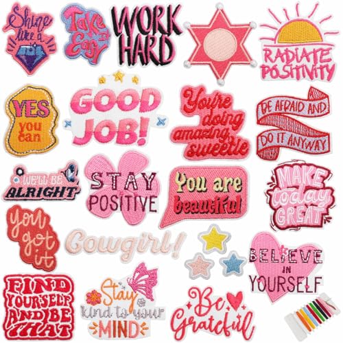 22pcs Flicken zum Aufbügeln Kinder Text Bügelflicken Jungen Patches zum Aufbügeln Erwachsene Aufbügelflicken Kinder Knie Aufnäher zum Aufbügeln für Kleidung Jacken Rucksäcke Jeans 22pcs Flicken zum Aufbügeln Kinder Text Bügelflicken Jungen Patches zum Aufbügeln Erwachsene Aufbügelflicken Kinder Knie Aufnäher zum Aufbügeln für Kleidung Jacken Rucksäcke Jeans von mellystore