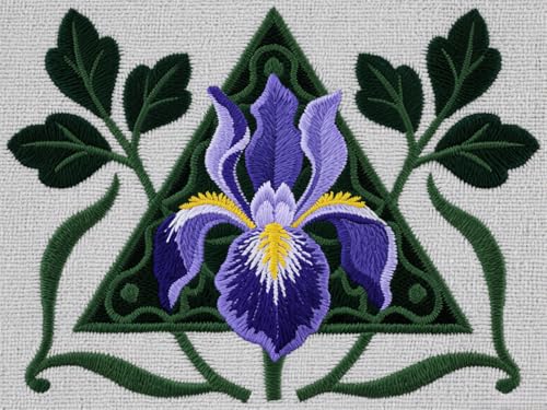 mengzhiyi Kreuzstich Set Vorgedruckt, Blumen Stickbilder Vorgedruckt Kreuzstich Stickpackungen Stickpackung Cross Stitch Embroidery Kit Stickset Sticken Set 11CT 40x50cm von mengzhiyi