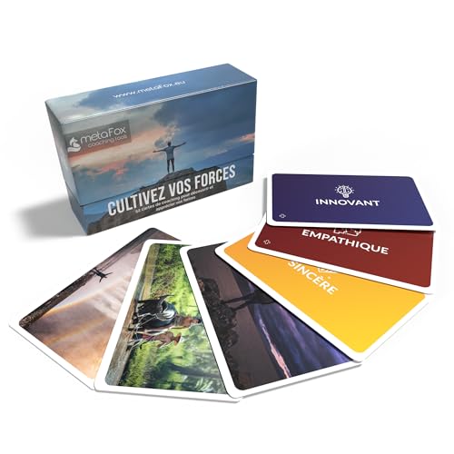metaFox Cultivez vos forces - 52 cartes des forces pour le coaching, la thérapie, les ateliers et le team building - Pour le développement personnel et la construction d'équipe. von metaFox