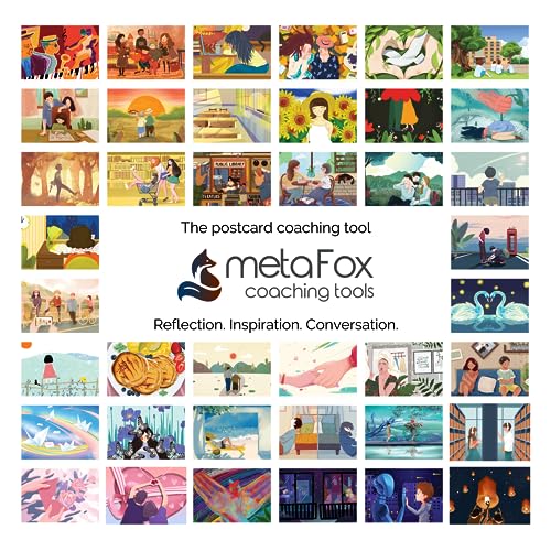 metaFox 'Where I Belong' deep pictures - 52 Coaching and Motivation Cards Set for Youth with Question - For Self-Reflection, Therapy, Relationship and Self-Awareness Game von metaFox