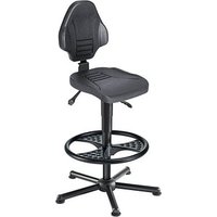 mey chair XXL Arbeitsdrehstuhl W13-25-H-PU-FR3 schwarz von mey chair