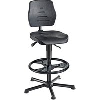 mey chair XXL Arbeitsdrehstuhl W15-25-H-PU-FR3 schwarz Kunstleder von mey chair