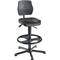 mey chair Arbeitsdrehstuhl W15-H-PU-FR3 schwarz von mey chair