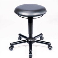 mey chair XXL Arbeitshocker 10020 schwarz Kunstleder von mey chair