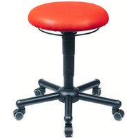 mey chair XXL Hocker A19-TR-KL 10026 rot Kunstleder von mey chair