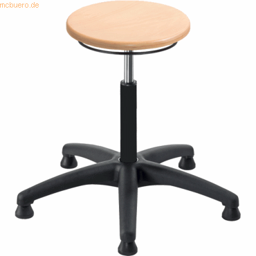 meychair Hocker 9052 A1S-TG-B Gleiter Buche höhenverstellbar meychair Hocker 9052 A1S-TG-B Gleiter Buche höhenverstellbar von meychair