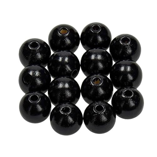 Holzperlen Ø 14 mm · 18 Stück · Bohrung 3,0 mm · farbig sortiert Holzperlen Ø 14 mm · 18 Stück · Bohrung 3,0 mm · farbig sortiert von miamiXa