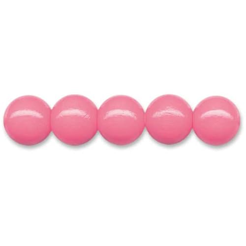 Holzperlen Ø 4 mm · 165 Stück · Loch 1,1 mm · rosa von miamiXa
