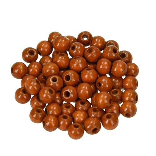 Holzperlen Ø 6 mm · 220 Stück · Bohrung 2,0 mm · hellbraun Holzperlen Ø 6 mm · 220 Stück · Bohrung 2,0 mm · hellbraun von miamiXa