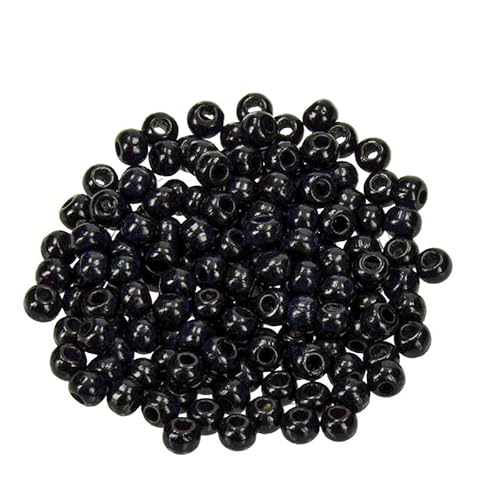Holzperlen Ø 6 mm · 220 Stück · Bohrung 2,0 mm · schwarz Holzperlen Ø 6 mm · 220 Stück · Bohrung 2,0 mm · schwarz von miamiXa