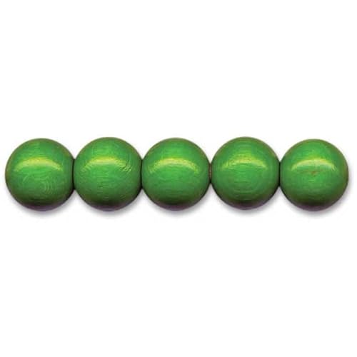Holzperlen Ø 6 mm · 720 Stück · Loch 2,0 mm · maigrün Holzperlen Ø 6 mm · 720 Stück · Loch 2,0 mm · maigrün von miamiXa