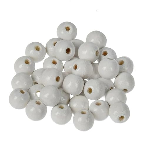 Holzperlen Ø 8 mm · 80 Stück · Bohrung 2,3 mm · farbig sortiert Holzperlen Ø 8 mm · 80 Stück · Bohrung 2,3 mm · farbig sortiert von miamiXa