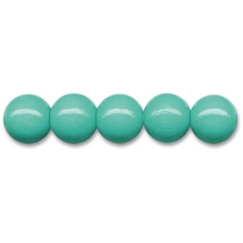 Holzperlen Ø 8 mm · 85 Stück ·Loch 2,0 mm · mint Holzperlen Ø 8 mm · 85 Stück ·Loch 2,0 mm · mint von miamiXa