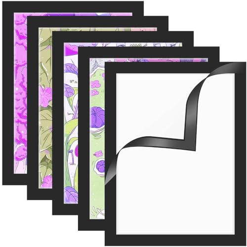 miaomiao 5 Stück Diamond Painting Rahmen, Diamond Painting Bilderrahmen 30x40 cm, Selbstklebend Magnetrahmen, Schwarz Magnetisch Bilderrahmen für Wanddekoration zu Hause miaomiao 5 Stück Diamond Painting Rahmen, Diamond Painting Bilderrahmen 30x40 cm, Selbstklebend Magnetrahmen, Schwarz Magnetisch Bilderrahmen für Wanddekoration zu Hause von miaomiao