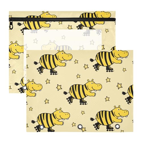 Binder-Bleistifttaschen mit glatten Reißverschlüssen, Kunststoff-Aktenordner für A4-Papier, Briefe, 2 Stück, Studenten, Kunstbedarf, Aufbewahrung, niedliches Tier, Eislaufen, schwarze Sterne, hellgelb Binder-Bleistifttaschen mit glatten Reißverschlüssen, Kunststoff-Aktenordner für A4-Papier, Briefe, 2 Stück, Studenten, Kunstbedarf, Aufbewahrung, niedliches Tier, Eislaufen, schwarze Sterne, hellgelb von miaozhen