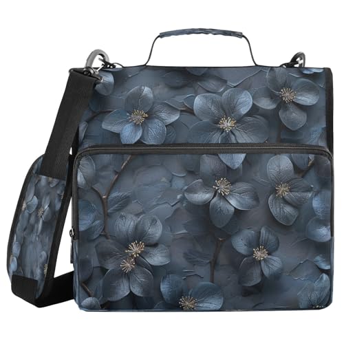 Büroordner mit 3 Ringen, mit Schultergurt, Ödland, Punk, Blume, Rotguss, leicht zu tragen, für mittlere Schüler, Clip de Cremallera Büroordner mit 3 Ringen, mit Schultergurt, Ödland, Punk, Blume, Rotguss, leicht zu tragen, für mittlere Schüler, Clip de Cremallera von miaozhen