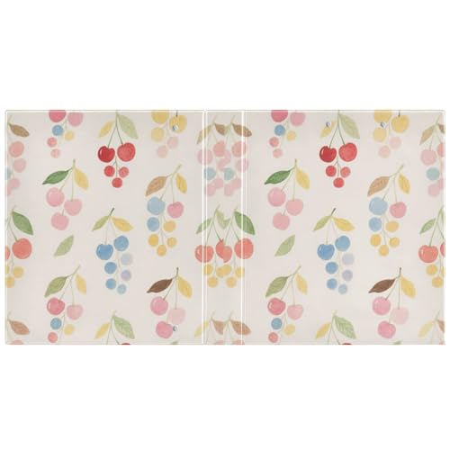 Bunter Aquarell-Ordner mit Klemmbrett, 3,8 cm, 3,8 cm, 1 Packung, sortierte Ordner, 200 Blatt von miaozhen