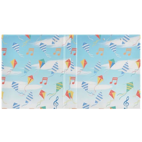Bunter Drachen-Notizbuch, 3,5 cm, D-Ringbuch mit Taschen, 1 Packung, Bürobedarf, 200 Blatt Bunter Drachen-Notizbuch, 3,5 cm, D-Ringbuch mit Taschen, 1 Packung, Bürobedarf, 200 Blatt von miaozhen