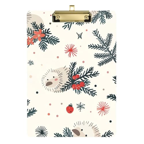 Celeste Klemmbrett mit Stachelschweinen, wasserdicht, für Krankenpfleger, Studenten, Handel, Quest, Größe 22,9 x 32,5 cm, Tablas para escribir Celeste Klemmbrett mit Stachelschweinen, wasserdicht, für Krankenpfleger, Studenten, Handel, Quest, Größe 22,9 x 32,5 cm, Tablas para escribir von miaozhen