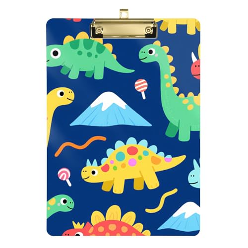 Dinosaurier-Pterodaktyl-Stegosaurus, dunkelblau, Aktenordner, Klemmbrett, Briefgröße, Hartfaserplatte für Klassenzimmer, Zubehör für Lehrer, Elementargröße 22,9 x 32,5 cm, Tabla para escribir con Clip Dinosaurier-Pterodaktyl-Stegosaurus, dunkelblau, Aktenordner, Klemmbrett, Briefgröße, Hartfaserplatte für Klassenzimmer, Zubehör für Lehrer, Elementargröße 22,9 x 32,5 cm, Tabla para escribir con Clip von miaozhen