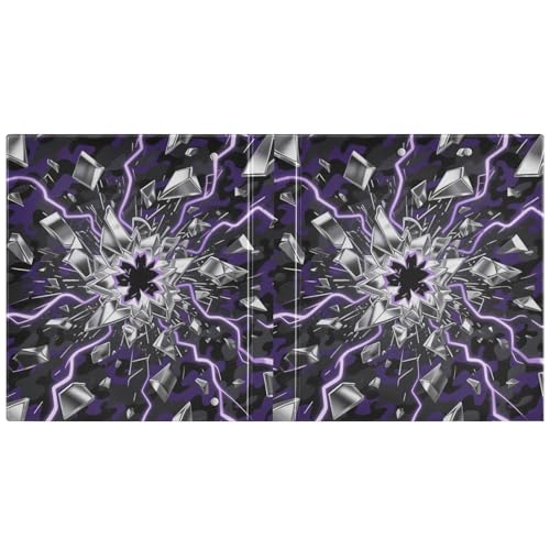 Explode Aktenordner mit drei Ringen, 3,8 cm, Hellviolett, 1 Packung, ästhetischer Ordner, 200 Blatt Explode Aktenordner mit drei Ringen, 3,8 cm, Hellviolett, 1 Packung, ästhetischer Ordner, 200 Blatt von miaozhen