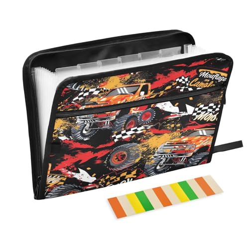 Fächermappe, 13 Taschen, A4, Briefgröße mit Reißverschluss, für Business, Graffiti, Straße, Rennwagen, Cartoon-Teppiche Fächermappe, 13 Taschen, A4, Briefgröße mit Reißverschluss, für Business, Graffiti, Straße, Rennwagen, Cartoon-Teppiche von miaozhen