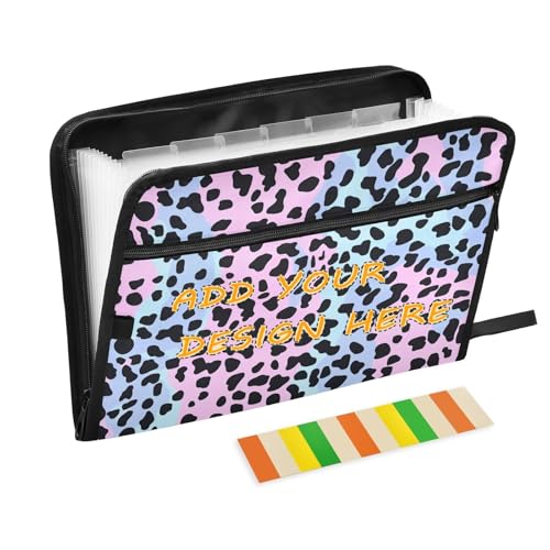 Individuelle Dokumentenmappe, 13 Fächer, A4, Briefformat, Fächermappe, Hüllen mit Reißverschluss, für Bürobedarf, Leopardenmuster, Para Guardar Documentos Individuelle Dokumentenmappe, 13 Fächer, A4, Briefformat, Fächermappe, Hüllen mit Reißverschluss, für Bürobedarf, Leopardenmuster, Para Guardar Documentos von miaozhen