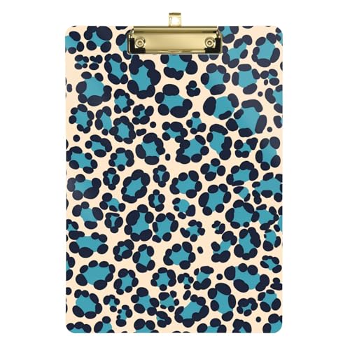 Klemmbrett mit Leopardenfell-Druck, Taschengröße, Acryl, niedlich, für Krankenschwestern, Heimunternehmer, Größe 22,9 x 32,5 cm, Tabla para escribir Klemmbrett mit Leopardenfell-Druck, Taschengröße, Acryl, niedlich, für Krankenschwestern, Heimunternehmer, Größe 22,9 x 32,5 cm, Tabla para escribir von miaozhen