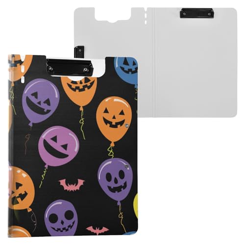 Klemmbrett mit Mappe, Plüschballon, buntes Helloween, A4-Klemmbrett, Padfolio, Doppel-Clips, Stifthalter, Still-Clipboard mit Abdeckung Klemmbrett mit Mappe, Plüschballon, buntes Helloween, A4-Klemmbrett, Padfolio, Doppel-Clips, Stifthalter, Still-Clipboard mit Abdeckung von miaozhen