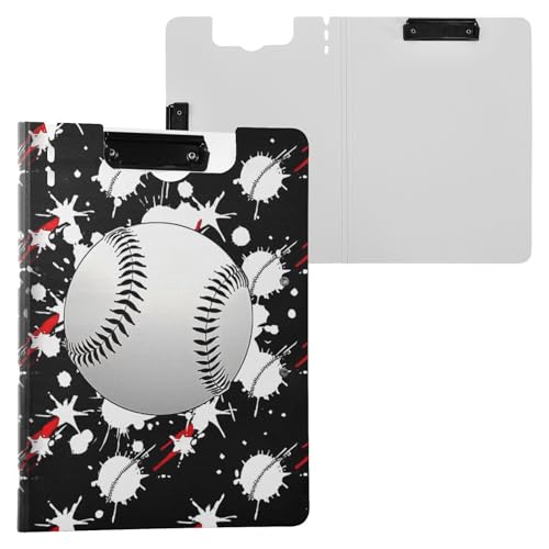 Klemmbrett mit Mappe, schwarz, Baseball, Feuersport, A4, Klemmbrett, Folio, Doppelclips, Stifthalter, Schule, Klemmbrett mit Abdeckung Klemmbrett mit Mappe, schwarz, Baseball, Feuersport, A4, Klemmbrett, Folio, Doppelclips, Stifthalter, Schule, Klemmbrett mit Abdeckung von miaozhen