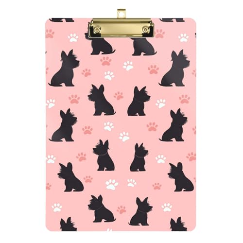 Klemmbrett mit Pfotenpfoten-Motiv, flach, Standard-Loch, für Schüler, Mädchen, Kinder, Lehrer, Klemmbrett, Größe 22,9 x 32,5 cm, Tabla para escribir Klemmbrett mit Pfotenpfoten-Motiv, flach, Standard-Loch, für Schüler, Mädchen, Kinder, Lehrer, Klemmbrett, Größe 22,9 x 32,5 cm, Tabla para escribir von miaozhen