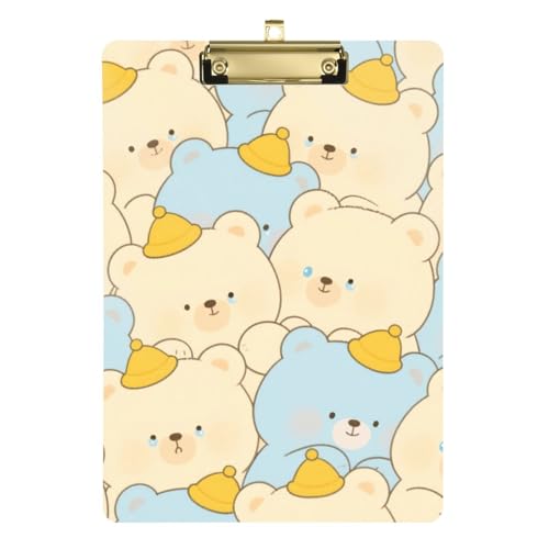Niedliches Cartoon-Klemmbrett für Sprachtherapie, Acryl, niedliches Klemmbrett für Lehrer, Größe 22,9 x 32,5 cm, Tabla para escribir con Clip Niedliches Cartoon-Klemmbrett für Sprachtherapie, Acryl, niedliches Klemmbrett für Lehrer, Größe 22,9 x 32,5 cm, Tabla para escribir con Clip von miaozhen