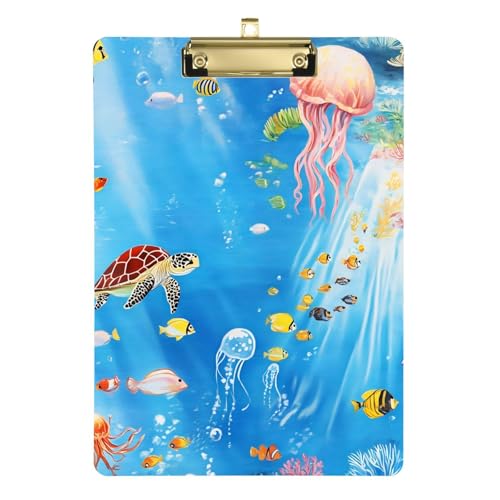 Ocean Animal Schildkröte Fisch Ordner Klemmbretter Acryl niedlich für legale Frauen Basketball Trainer Größe 9 x 12,5 Tablas para escribir Ocean Animal Schildkröte Fisch Ordner Klemmbretter Acryl niedlich für legale Frauen Basketball Trainer Größe 9 x 12,5 Tablas para escribir von miaozhen