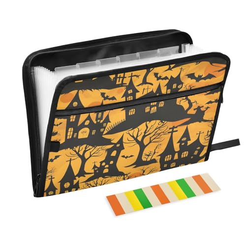 The Crypt Hallowen carpeta de Mappe mit mehreren Fächern, 13 Taschen, A4, Briefgröße mit Reißverschluss, für Schule, Zuhause, Büro, Klassenzimmer, Fotogeschichten The Crypt Hallowen carpeta de Mappe mit mehreren Fächern, 13 Taschen, A4, Briefgröße mit Reißverschluss, für Schule, Zuhause, Büro, Klassenzimmer, Fotogeschichten von miaozhen