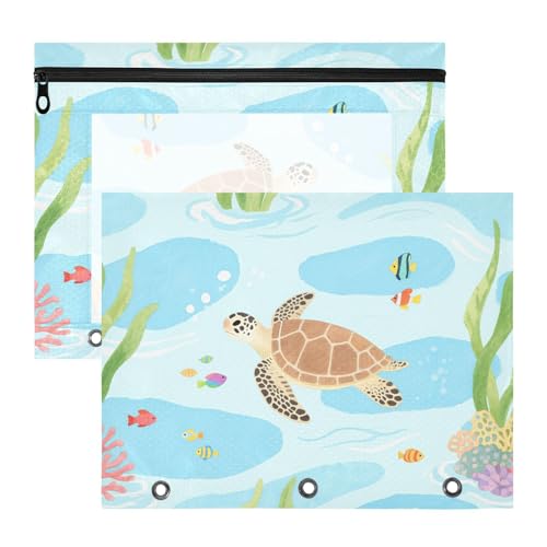 Tragbarer 3-Lochstanzer für 3 Ringe, 2 Stück, für Studenten, Kunstbedarf, Aufbewahrung, Kinder, Aquarell, Schildkröte, Fische, bunt, Estuche para lapices Tragbarer 3-Lochstanzer für 3 Ringe, 2 Stück, für Studenten, Kunstbedarf, Aufbewahrung, Kinder, Aquarell, Schildkröte, Fische, bunt, Estuche para lapices von miaozhen