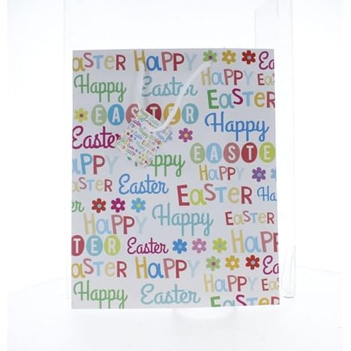 Geschenktasche Happy Easter - ca. 26 x 12,5 x 32 cm Geschenktasche Happy Easter - ca. 26 x 12,5 x 32 cm von mica Living