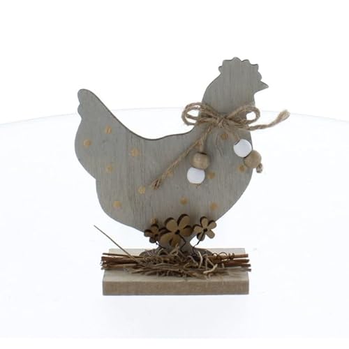 Holzfigur mit Blumen - 1 Stück Holzfigur mit Blumen - 1 Stück von mica Living