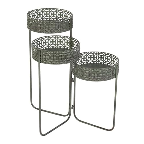 mica Living Pflanzregal Etagere grün - ca. 51 x 45 x 60 cm von mica Living