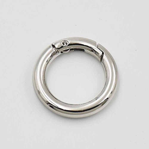 5 PCS Snap Clip Trigger Spring Gate O Ring 2,5 cm 3,8 cm 25 mm 38 mm für Schlüsselanhänger Schnalle NICKEL Gold Bronze, Nickle, 1" 25mm 5 PCS Snap Clip Trigger Spring Gate O Ring 2,5 cm 3,8 cm 25 mm 38 mm für Schlüsselanhänger Schnalle NICKEL Gold Bronze, Nickle, 1" 25mm von micoshop