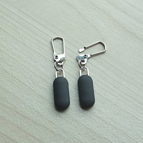 Schiebergriff für Reißverschlüsse, Reparatur-Set, Ersatz-Schiebergriffe, für Taschen, Hosen, Jacken schwarz Schiebergriff für Reißverschlüsse, Reparatur-Set, Ersatz-Schiebergriffe, für Taschen, Hosen, Jacken schwarz von micoshop