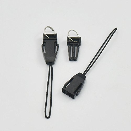 micoshop 50 pcs Lanyard Handschlaufe Lariat Handlich Abnehmbarer 3 Stil Wahl, A von micoshop