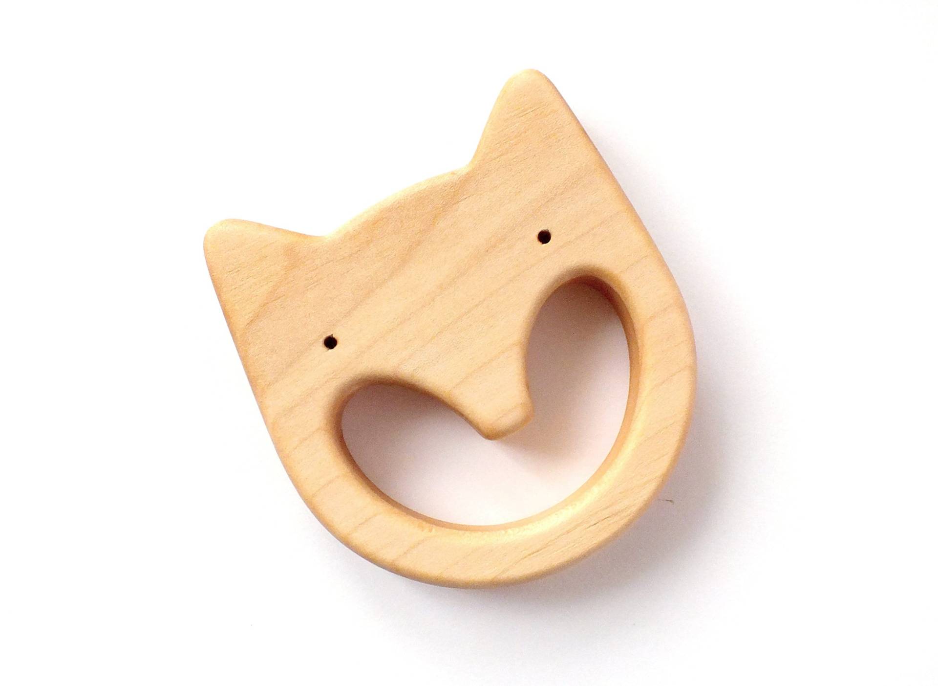 Baby Greifling Aus Holz - Fuchs Personalisiertes Babyspielzeug Baby Greifling Aus Holz - Fuchs Personalisiertes Babyspielzeug von mielasiela